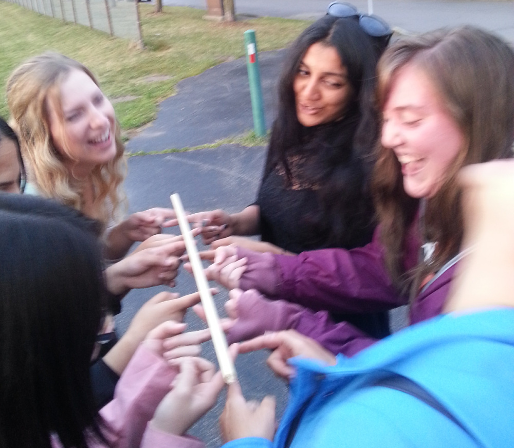 Team Building Activity with student leaders